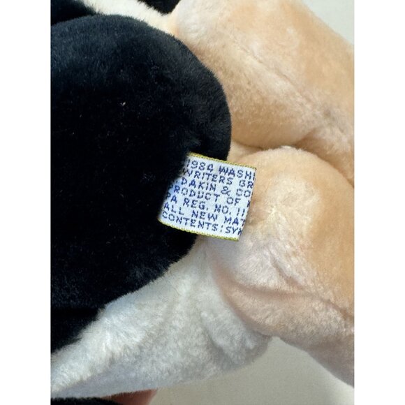 Dakin Opus Penguin Plush 12" Red Bow Tie Washington Post Writers Vintage 1984 - Picture 5 of 5